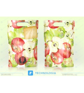 5 L Stand up Pouch Package with new design